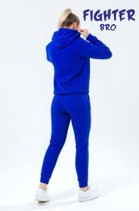 Traje de chándal de fitness para mujer con tela de tacto suave, ajuste moderno y diseño de Sudadera con capucha, perfecto para gimnasio, correr al aire libre y descansar - Product Image 5