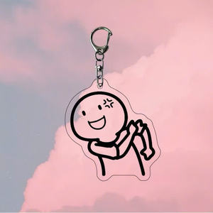 Colores vibrantes Jolly personaje divertido Anime llaveros Mica bolsa y perchas de decoración para recuerdos y colección de Juguetes - Product Image 4