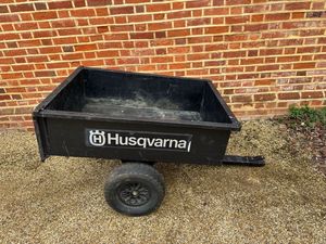 Cortacésped Husqvarna R16C AWD con Remolque Volquete y Tractor de Jardín - Product Image 6