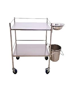 Chariot durable et mobile à habillage d'hôpital avec les étagères multiples pour le stockage efficace de fournitures médicales - Product Image 2