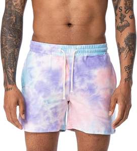 2025 nueva llegada diseño único personalizado hombres Tie Dye Shorts 100% algodón hombres Tie Dye hecho en Pakistán - Product Image 3