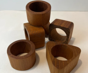 Napkin Rings wooden <b>tissue</b> <b>holder</b> luxury <b>kitchen</b> Use <b>tissue</b> <b>holder</b> Napkin Ring - Product Image 1