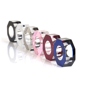 Rond de serviette de forme ronde de conception fantaisie porte-serviettes de taille personnalisée de qualité supérieure pour la maison et le Restaurant vaisselle porte-mouchoirs - Product Image 1