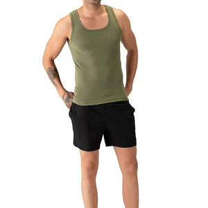 2025 Summer <b>Men</b> Clothing Tank Tops <b>Singlets</b> Sleeveless Fitness <b>Men</b> Vest Bodybuilding Breathable T-shirt Wholesale Factory Price - Product Image 4
