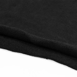 Sweat-shirts à capuche pour hommes, couleur noire, à ourlet brut, best-seller, avec logo imprimé à l'écran, effet délavé, plusieurs tailles - Product Image 5