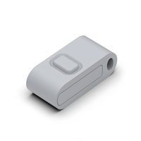 Interrupteur cinétique sans fil pour porte-clés, interrupteur d'éclairage à télécommande sans fil facile à installer sans batterie pour maison intelligente