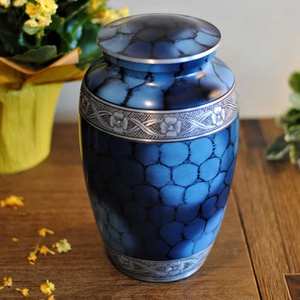 Urna de cremación para mascotas de latón artesanal de primera calidad, recuerdo conmemorativo funerario, precio al por mayor - Product Image 4