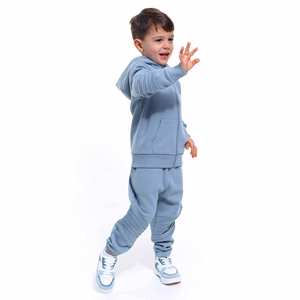 Ensembles de survêtements pour enfants OEM, ensemble de sweats à capuche deux pièces personnalisés pour enfants, ensemble de vêtements en polaire de haute qualité pour garçons, survêtements - Product Image 1