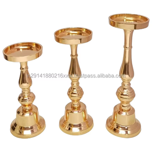 Élégant 3PCS Métal Bougeoir Lanternes pour Maison Mariage Noël Saint-Valentin & Pâques Célébrations Bougie Pot Décorations - Product Image 2