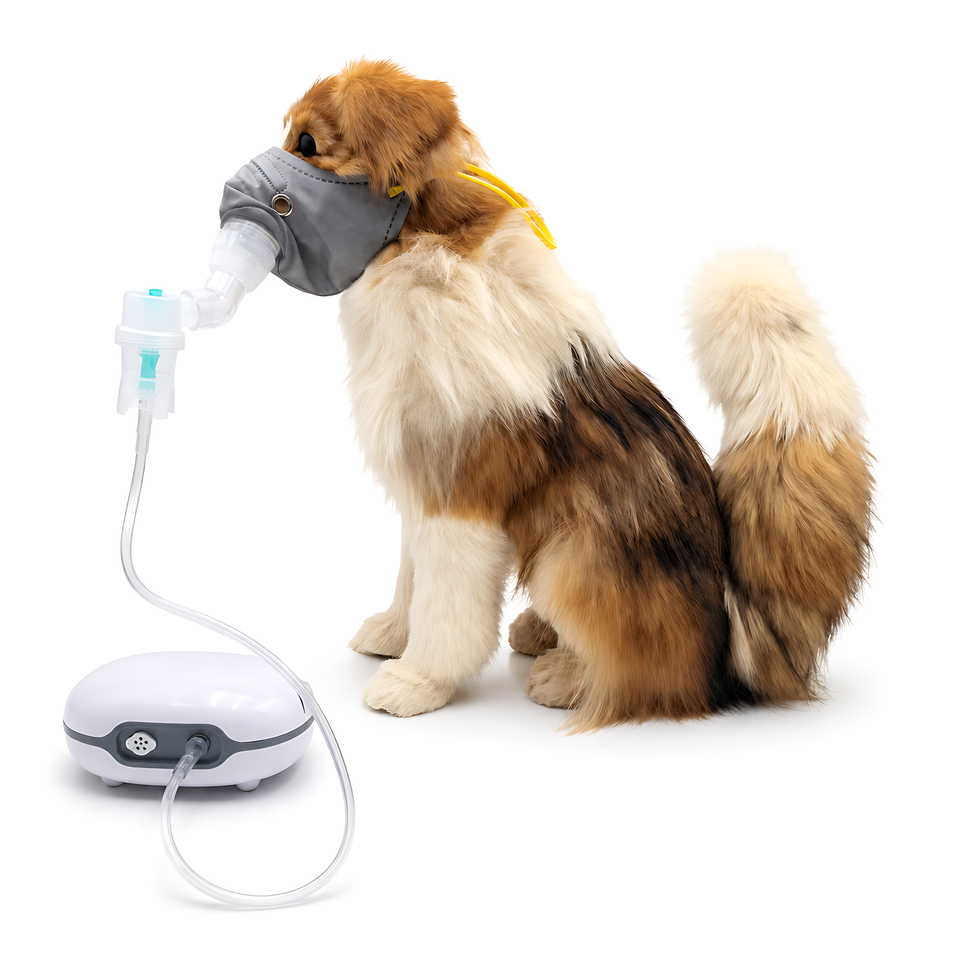 Atomization Mask Puppy Nebulizer Mask Kit With Compression Nebulizer Multiple Mask Sizes ...