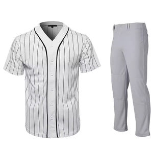 Maillot de baseball personnalisé de haute qualité, sublimation, meilleur prix, avec nom et numéro de l'équipe, logo, uniforme de baseball - Product Image 1