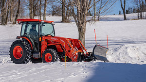 Para EPA Tractor 4WD Walking Tractor con 50HP A/C Cab Loader Gearbox Motor diésel para granjas agrícolas - Product Image 2