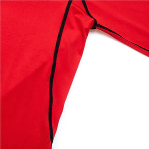 เสื้อแรชการ์ดแขนยาวสำหรับผู้ชายผ้าสไตล์สปอร์ตพิมพ์ลายแห้งเร็ว - Product Image 5