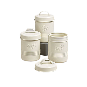 Set Of 5 Greatest Quality Metal <b>Food</b> <b>Storage</b> <b>Container</b> Spice Jar Square Shape Different Sizes Kitchen Jar Set - Product Image 2