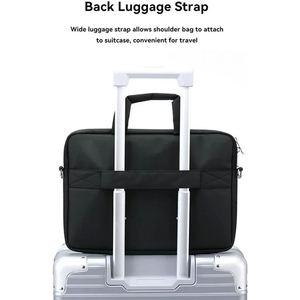 Sac pour ordinateur portable unisexe de grande taille, design personnalisé avec doublure en nylon, fermeture à glissière, réutilisable, imperméable, prix bas, fabriqué au Pakistan - Product Image 4