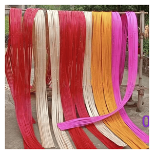 Tiras de Bambú Teñidas de Colores para Manualidades, Decoración y Accesorios Hechos a Mano - Hecho en Vietnam 99 Gold Data Modelo Kelsey - Product Image 5