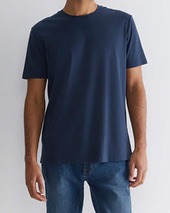 Nouvelle arrivée à la mode tissu de haute qualité t-shirt surdimensionné pour hommes 100% coton à séchage rapide avec logo personnalisé et broderie - Product Image 1