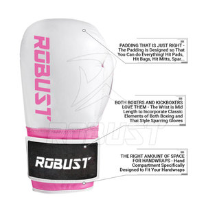 Gants de boxe professionnels gagnants de haute qualité en cuir PVC fabriqués neufs au prix de gros - Product Image 5