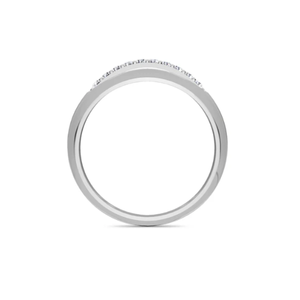 Bague de fiançailles élégante en or blanc avec diamant synthétique taille marquise, design Hattie, pour des cadeaux romantiques et des célébrations mémorables - Product Image 2