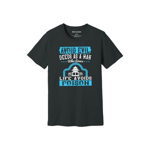 Camiseta informal de algodón 100% con impresión de temas de Buda en 3D, 12 opciones de color, 160-180, colocación de diseño personalizable GSM pesado - Product Image 5