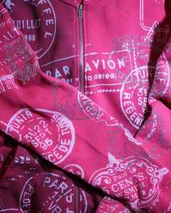 Sudadera con Capucha y Cremallera para Hombre, Ropa de Calle Informal con Estampado de Letras - Product Image 3