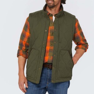 Gilet de travail matelassé chaud et isolé pour hommes-Parfait pour les travaux d'hiver et d'extérieur Conception robuste pour les travaux - Product Image 5