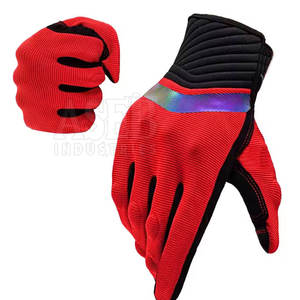 ถุงมือแข่งรถมอเตอร์ครอสแบบเต็มนิ้วสำหรับทุกเพศทำจากหนังกันลมสำหรับขี่จักรยานขายออนไลน์ตามสั่ง - Product Image 1