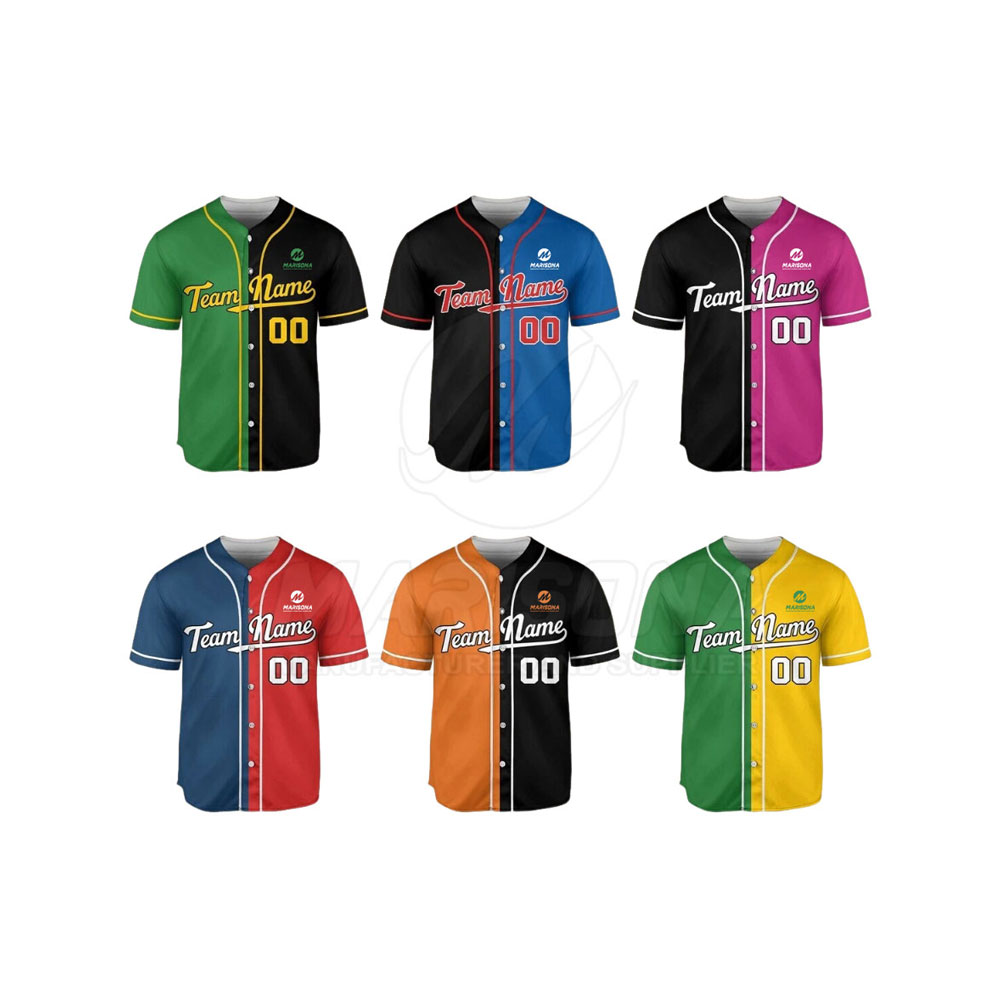 Wholesale Custom Made Baseball Jersey Hot Sale Baseball Jersey Durable Material Baseball Jersey