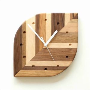 NATURAL CUSTOMIZED WOODEN WALL <b>CLOCK</b> FOR ELEGANT HOME DECOR MODERN Bamboo Body with Natural Rosh for Wedding Occasions - Product Image 5
