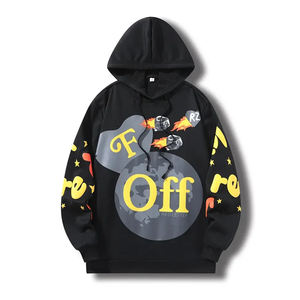 Hombres Oversized Pullover Hoodies Unisex Heavyweight Hoody Precio al por mayor Personalizado 3D Puff Impresión Logo Sudaderas con capucha y sudaderas - Product Image 1