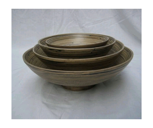 Bols en bambou naturel de haute qualité Vente en gros de bols en bambou en vrac Fourniture de bols durables écologiques pour l'exportation et la vente au détail - Product Image 5