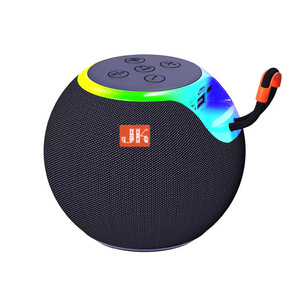 Mini enceinte portable JK avec lumière LED RGB 5.4, USB, AUX, carte TF, alimentation par batterie, pour utilisation en extérieur et en intérieur lors de fêtes - Product Image 1