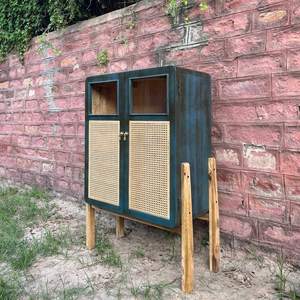 Lujosos gabinetes de exhibición de vino de madera maciza antiguos de lujo modernos muebles de Bar para el hogar hoteles de vidrio recepción estanterías competitivas - Product Image 1