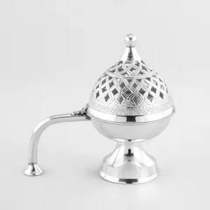 Modern Stainless Steel Double Sphere <b>Incense</b> <b>Burner</b> Decorative Bakhoor <b>Holder</b> - Product Image 6