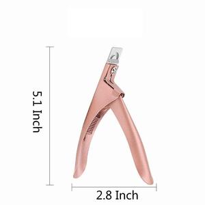 Coupe-ongles ajustable en or rose Coupe-ongles en acrylique Coupe-ongles manucure pédicure Coupe-ongles beauté pour la beauté - Product Image 4