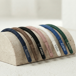 Cuerdas trenzadas Baycar con logotipo personalizado OEM al por mayor, 100% algodón, ecológicas, con punta metálica para sudaderas, pantalones y prendas. - Product Image 4