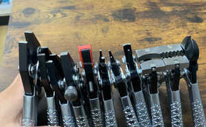 Vente en gros de pinces à action parallèle en acier inoxydable de haute qualité pour la fabrication de bijoux avec prise sûre sur le fil et le métal - Product Image 3