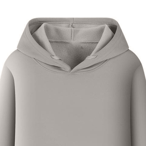 Sudadera con capucha para hombre, de alta calidad, de algodón grueso, liso, pesado, de talla grande - Product Image 2