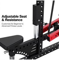 SK Heavy Duty Machine de musculation professionnelle pour exercices de pectoraux assis et debout, à charge libre, équipement de gym pour entraînement pectoral en position debout