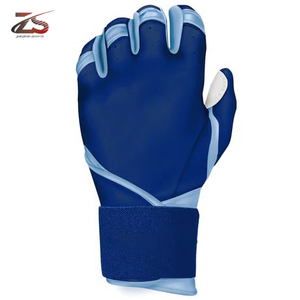 Guantes de bateo de béisbol bordados con logotipo personalizado de alta calidad de fabricante profesional Guantes deportivos de pelota al por mayor - Product Image 4