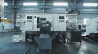 Centre d'usinage CNC industriel à double broche, centre de tournage à lit incliné axe Y pour la production à haute capacité