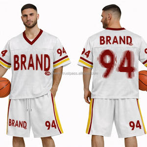 Camiseta de Fútbol Americano Personalizada, Regalo para Hombres, Mujeres, Jóvenes y Niños, Fanáticos del Deporte, Nombre del Equipo Impreso y Cosido - Product Image 4