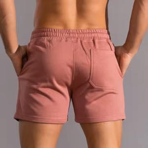 2025 ODM/OEM personnalisé short uni de haute qualité pour hommes confortable respirant séchage rapide toutes les couleurs vente chaude motif solide - Product Image 3