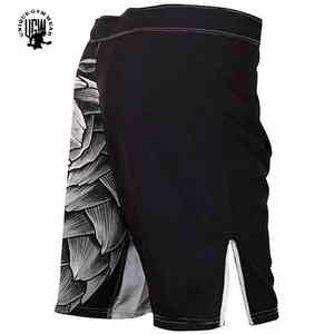 <b>Men's</b> Comfortable <b>Long</b> Sleeved MMA <b>Shorts</b> Custom Printed Wholesale Rash Guard for Wrestling and Muay Thai Fighting Wear - Product Image 4