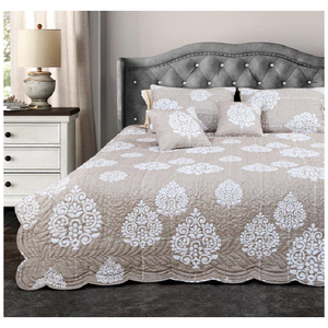 Dot Imprimé Offres Spéciales 100% organique Coton Mince GOTS CERTIFICAT personnalisé Textile À La Maison en inde Prêt À expédier Couvre-lits Ensembles - Product Image 3