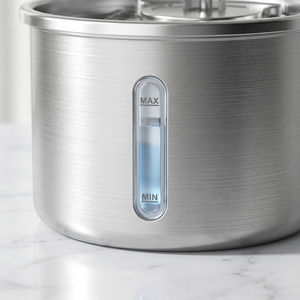 <span class=keywords><strong>Fontaine</strong></span> <span class=keywords><strong>à</strong></span> <span class=keywords><strong>eau</strong></span> intelligente pour animaux de compagnie, ultra silencieuse (25 dB), filtre automatique <span class=keywords><strong>à</strong></span> 4 couches, grande capacité de <span class=keywords><strong>3</strong></span> L, en acier inoxydable 304 durable, pour chats et chiens - Product Image 3