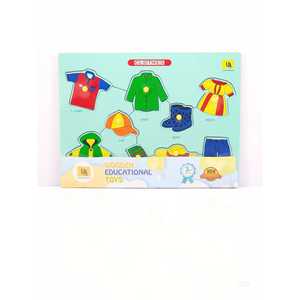 Customizable Kids Educational Cloth <b>Puzzle</b> Toy Fun Animal Shape Toy <b>for</b> <b>Toddlers</b> Preschoolers Matching Game <b>for</b> Gifts DIY Logo - Product Image 1
