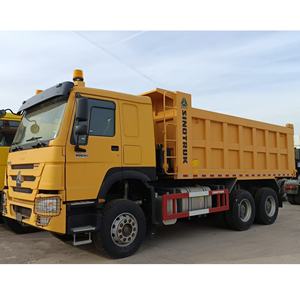 Truk Berat SINOTRUK Merek Baru 371hp WEICHAI Sino Truck Howo 10 Roda Euro 2 - Product Image 5