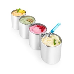 Conteneur à glace rond HENDI 7,6 L Carapina 200x(H)260mm – Outil premium pour servir et conserver les friandises glacées - Product Image 1