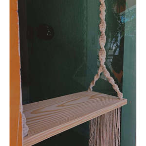 Columpio Metálico Individual Estilo Boho para Interiores/Exteriores, Asiento Colgante para Sala de Estar, Bodas y Muebles de Exterior - Product Image 2